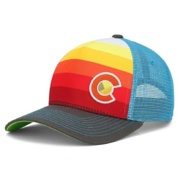 Unisex Snapback Trucker Hat, Sunset Fader Style, Outdoor Cap main image 7